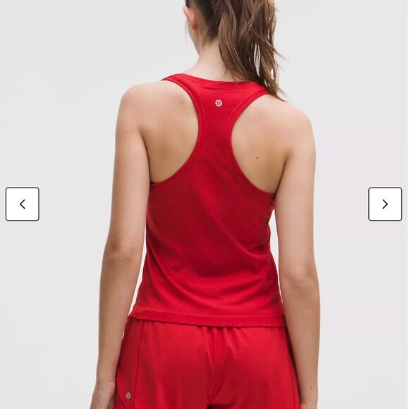 Lululemon Athletica Swiftly Tech Racerback Size 6 in Red - Picture 2 of 9